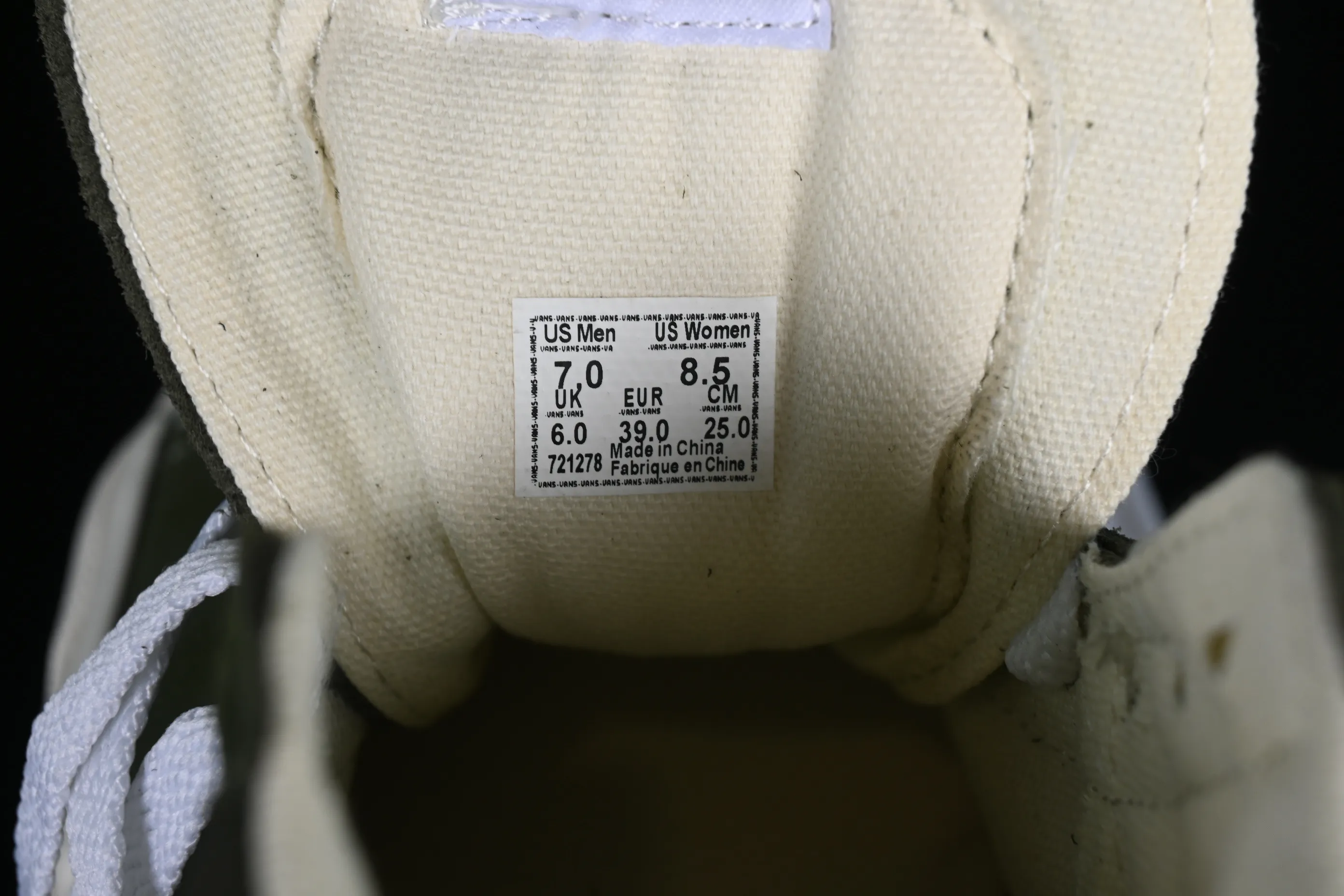 All categories Vans Vans series Vans Hi Vans high-top Vans SK8-Hi VR3 olive green Vans official Anaheim high-end branch high-top casual sneakers VN0005UN50K